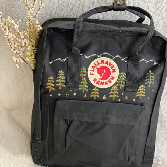 Fjallraven kanken embroidery classi handmade bag - Picture 4 of 5